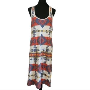 Ralph Lauren Tank Dress Size XL Denim & Supply Aztec Western